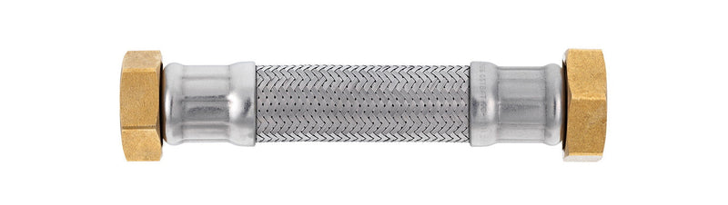 Fabricant flexible chauffage Ø 15mm Femelle Femelle 3/4" 20x27