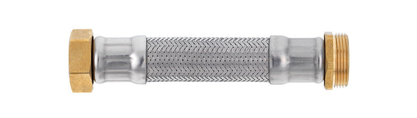 Fabricant flexible chauffage Ø 15mm Femelle Mâle 3/4" 20x27