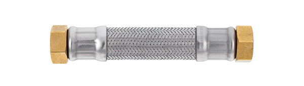 Fabricant flexible chauffage Ø 20mm Femelle Femelle 3/4" 20x27