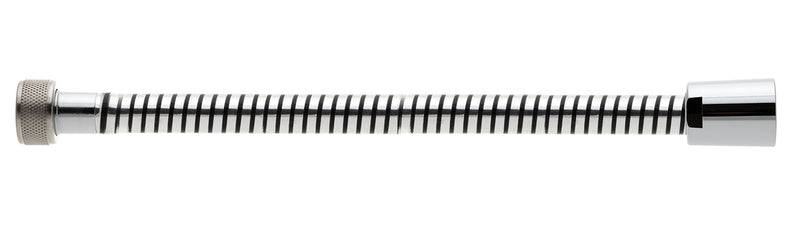 Fabricant flexible de douche noir avec spirale argent