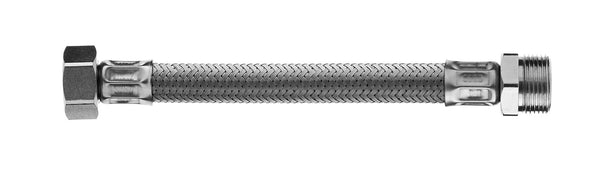 Fabricant flexible sanitaire Ø 12mm Femelle 3/4" 20x27 Mâle 1/2" 15x21