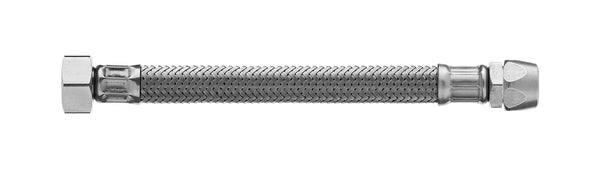 Fabricant flexible sanitaire Ø 8mm Femelle 3/8" 12x17 Bicône diamètre 12