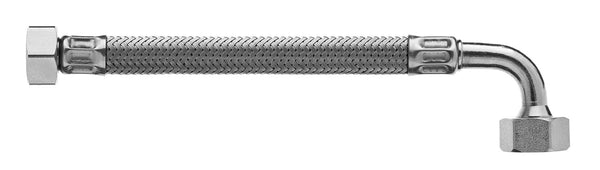 Fabricant flexible sanitaire Ø 8mm Femelle Femelle coudé 3/8" 12x17